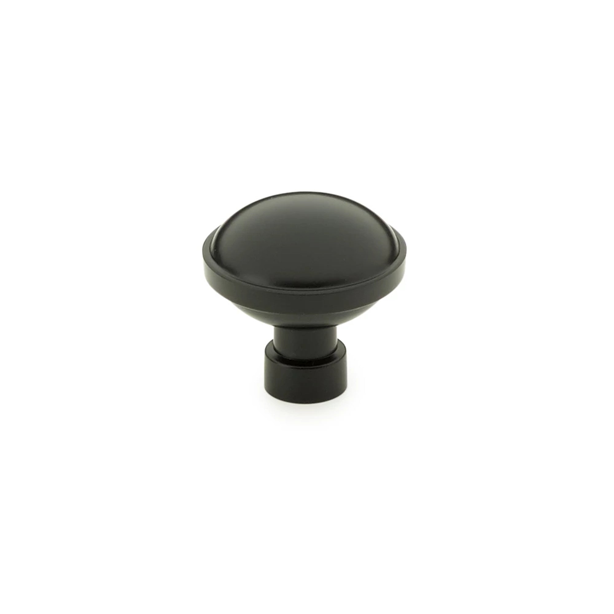 Emtek Brandt 1-1/4" Knob in Flat Black