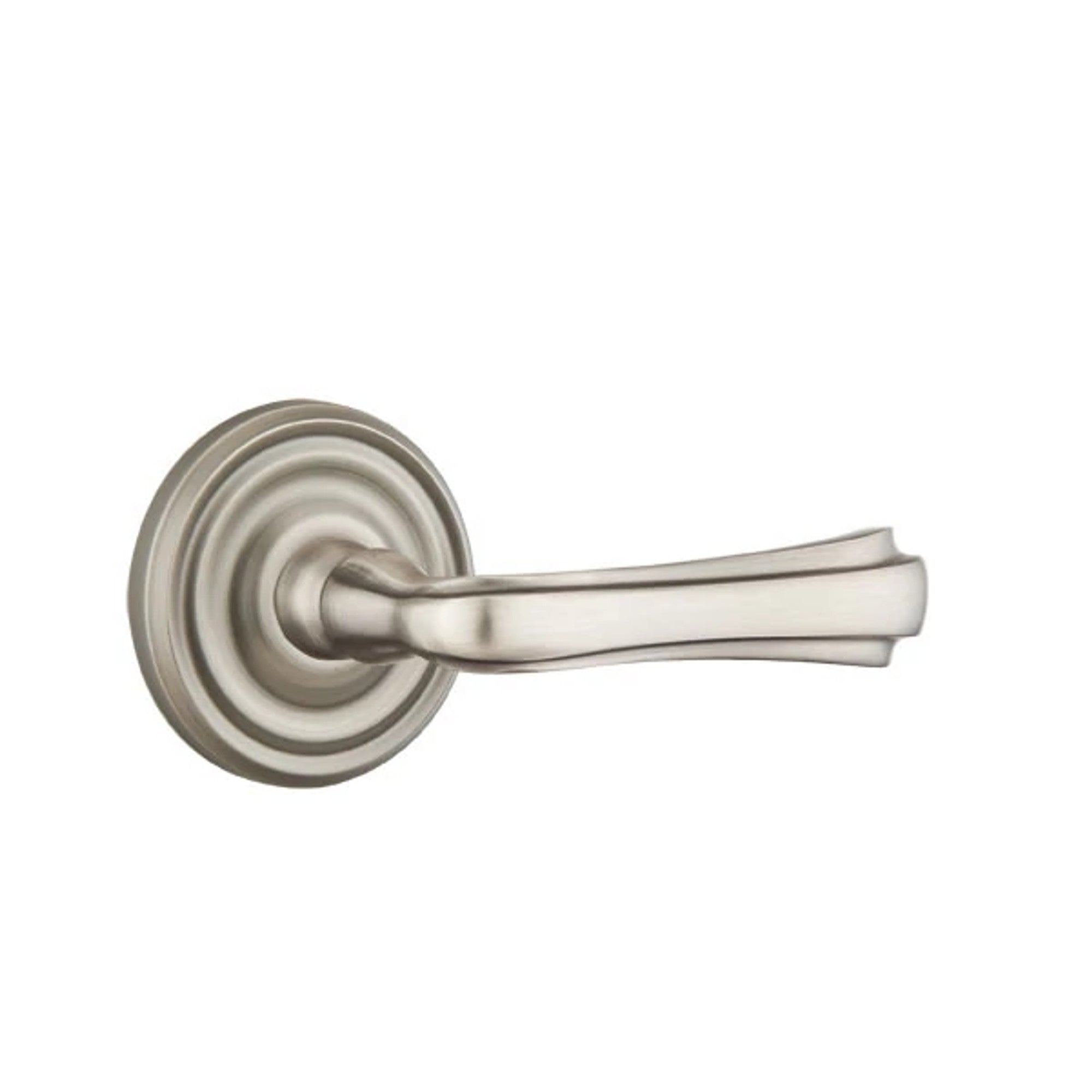 Emtek Wembley Lever with Regular Rosette in Pewter