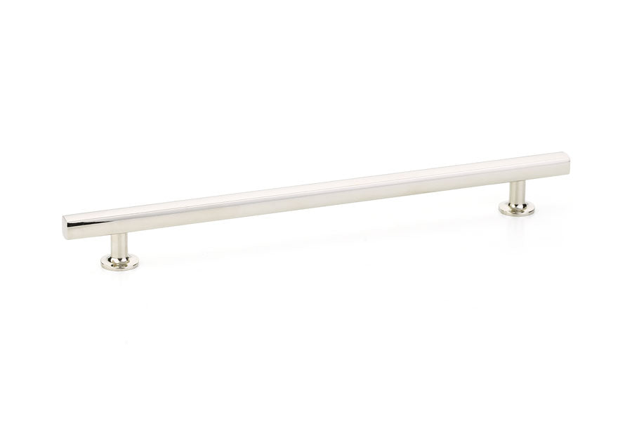Emtek Freestone 10" C-C Pull in Polished Nickel