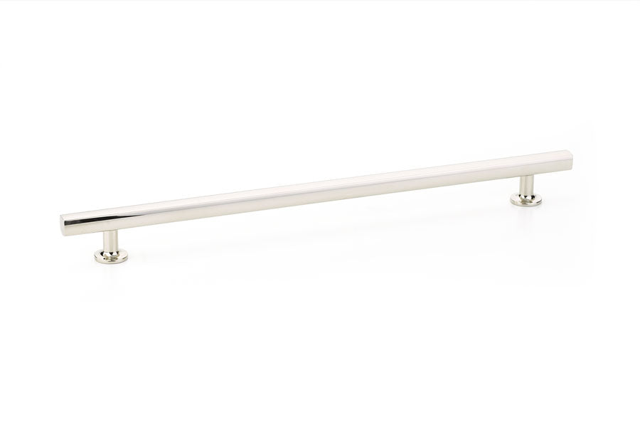 Emtek Freestone 12" C-C Pull in Polished Nickel