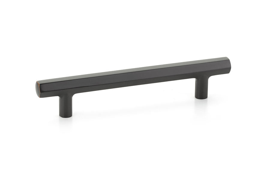 Emtek Mod Hex 5" C-C Pull in Oil Rubbed Bronze
