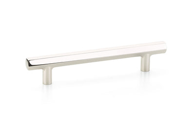 Emtek Mod Hex 5" C-C Pull in Polished Nickel