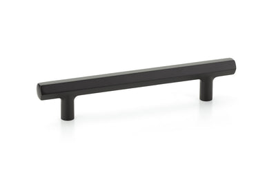 Emtek Mod Hex 5" C-C Pull in Flat Black