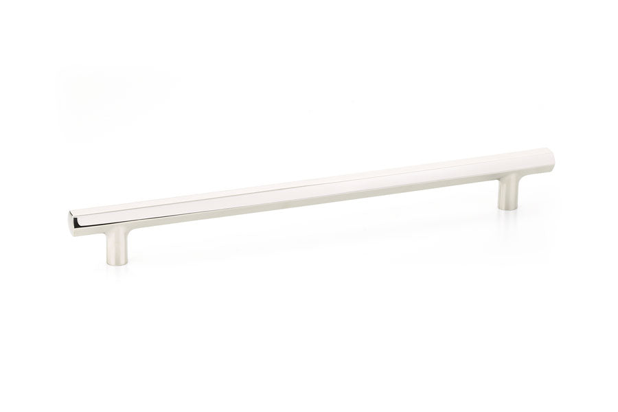Emtek Mod Hex 10" C-C Pull in Polished Nickel
