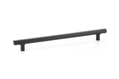 Emtek Mod Hex 10" C-C Pull in Flat Black