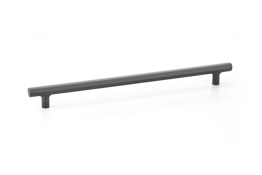 Emtek Mod Hex 12" C-C Pull in Oil Rubbed Bronze