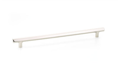 Emtek Mod Hex 12" C-C Pull in Polished Nickel