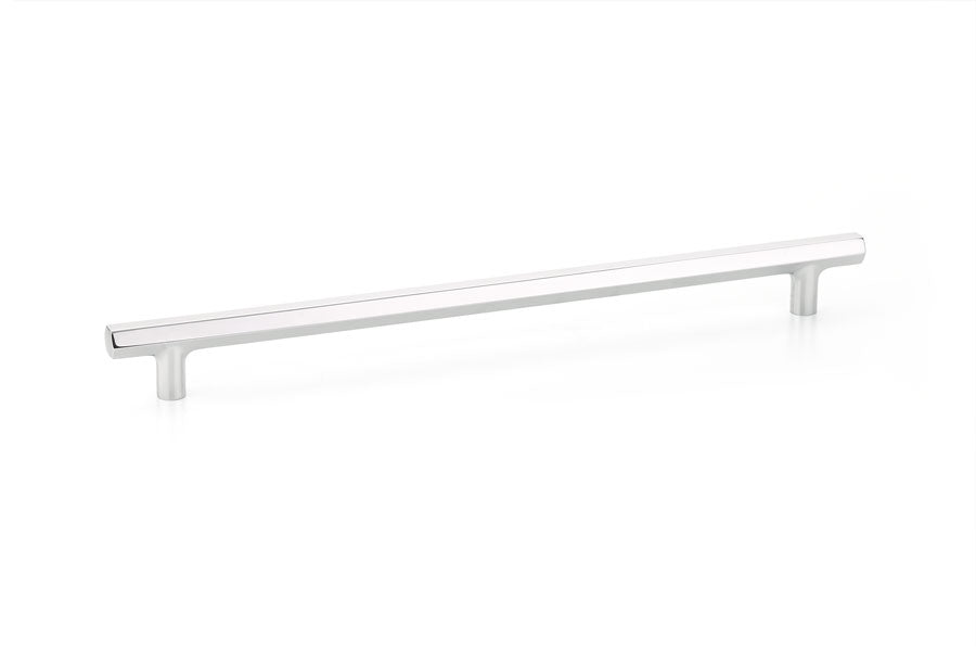 Emtek Mod Hex 12" C-C Pull in Polished Chrome
