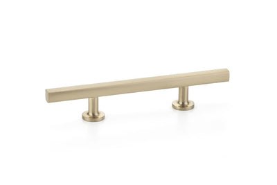 Emtek Freestone 3-1/2" C-C Extended Pull in Satin Brass
