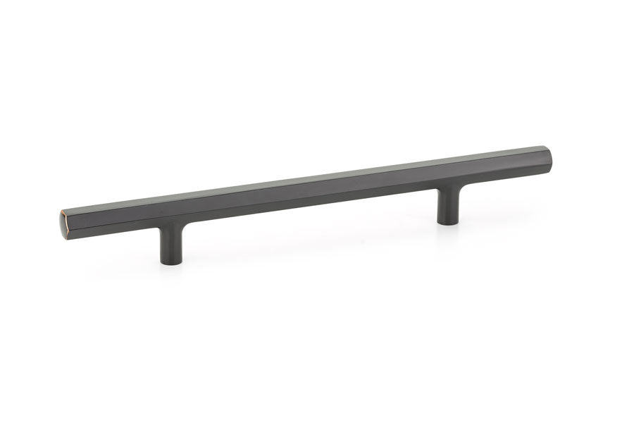 Emtek Mod Hex 6" C-C Extended Pull in Oil Rubbed Bronze