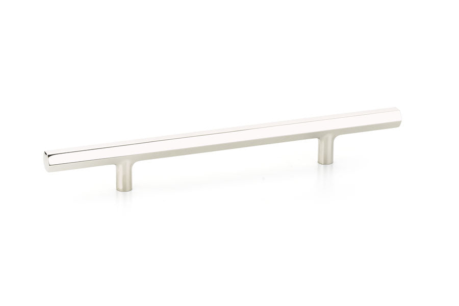 Emtek Mod Hex 6" C-C Extended Pull in Polished Nickel