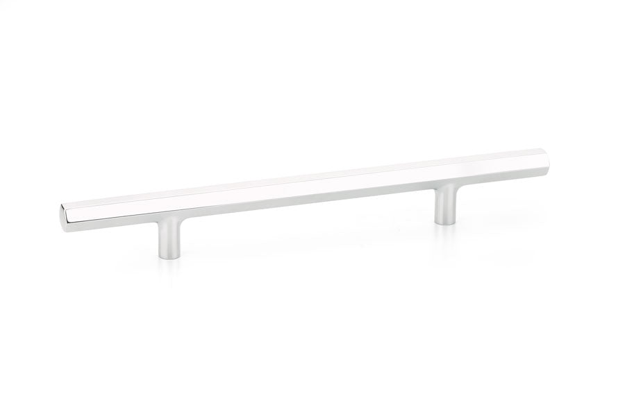 Emtek Mod Hex 6" C-C Extended Pull in Polished Chrome
