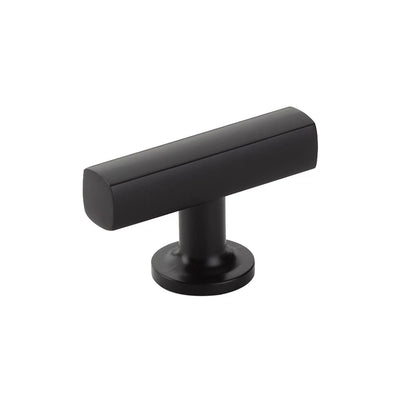 Emtek Freestone 2" T-Knob in Flat Black
