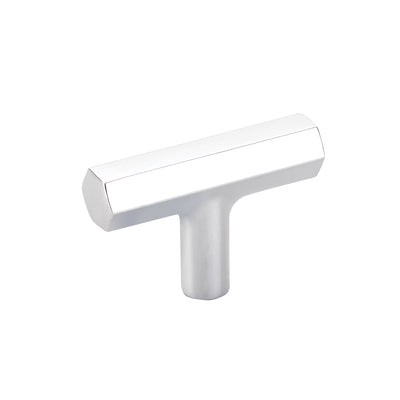 Emtek Mod Hex 2" T-Knob in Polished Chrome