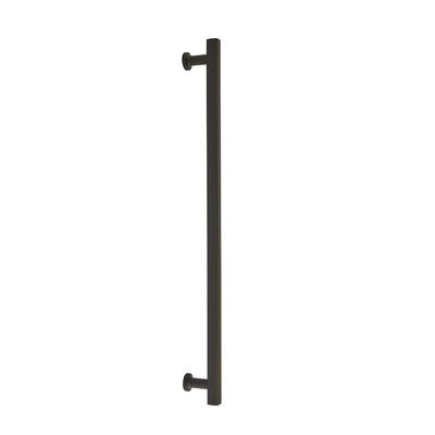 Emtek Freestone 12" C-C Appliance Pull in Flat Black