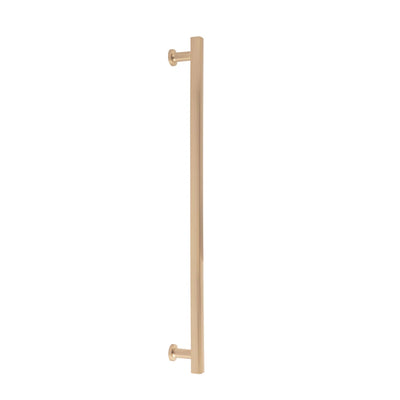 Emtek Freestone 12" C-C Appliance Pull in Satin Brass