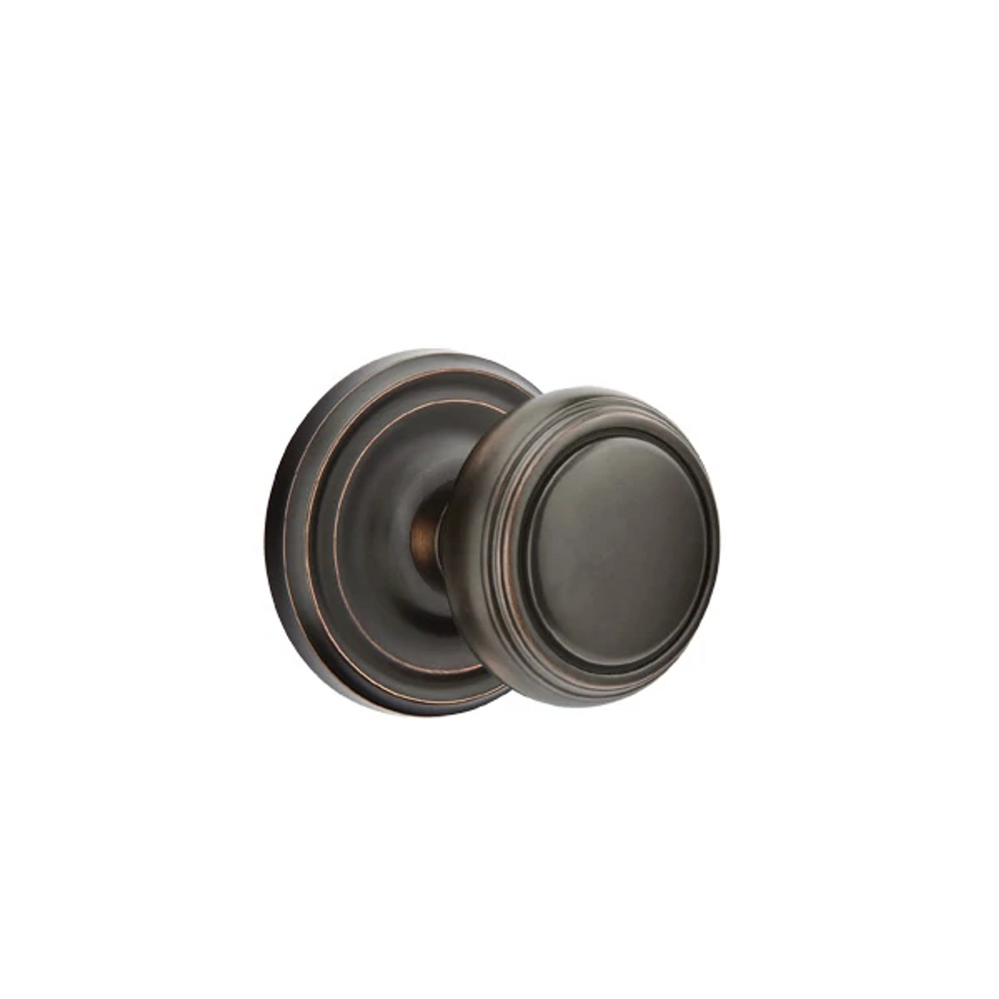 Emtek Norwich Knob with Regular Rosette in Oil Rubbed Bronze