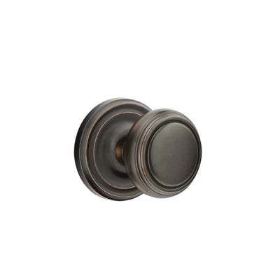 Emtek Norwich Knob with Regular Rosette in Oil Rubbed Bronze