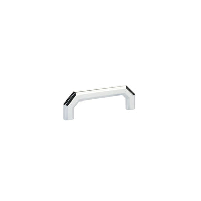 Emtek Riviera 4" C-C Pull in Polished Chrome