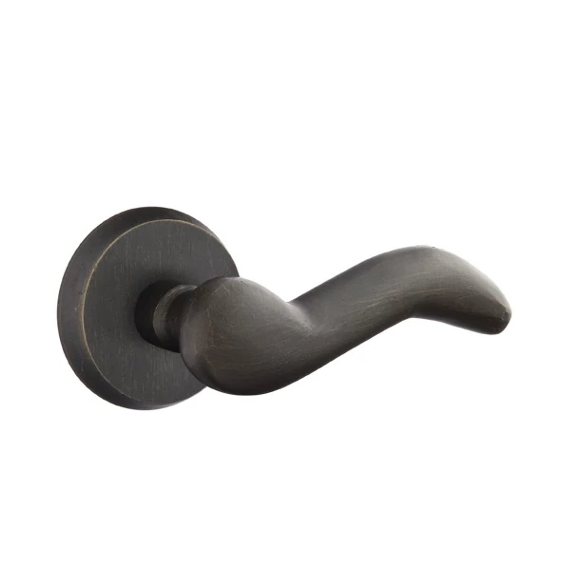 Emtek Cody Lever with #2 Rosette in Medium Bronze