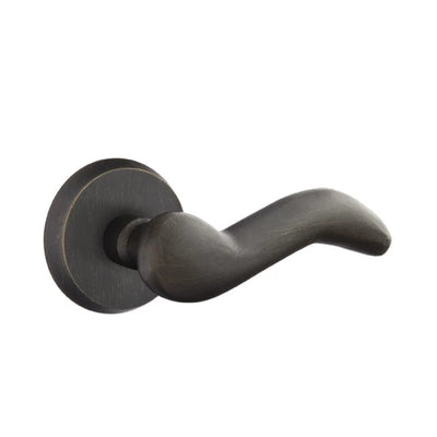 Emtek Cody Lever with #2 Rosette in Medium Bronze