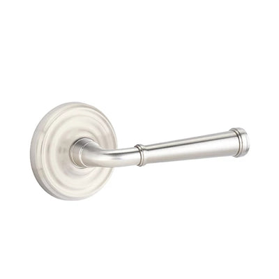 Emtek Merrimack Lever with Regular Rosette in Satin Nickel