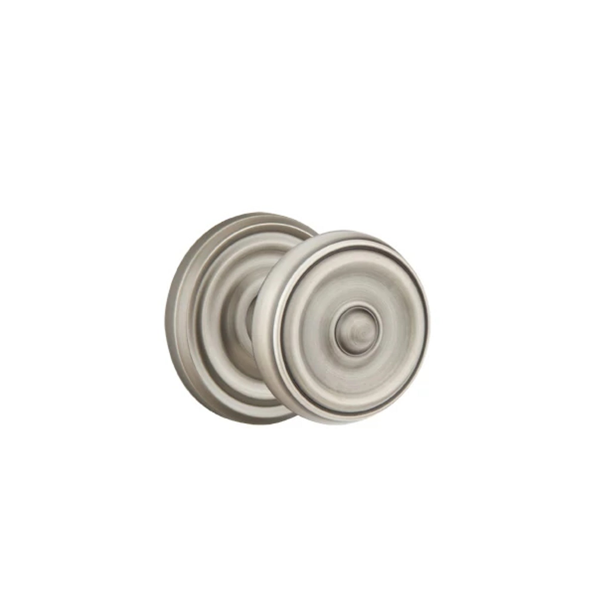 Emtek Waverly Knob with Regular Rosette in Pewter