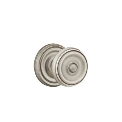 Emtek Waverly Knob with Regular Rosette in Pewter