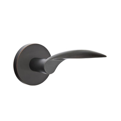 Emtek Mercury Lever with Disk Rosette in Oil Rubbed Bronze