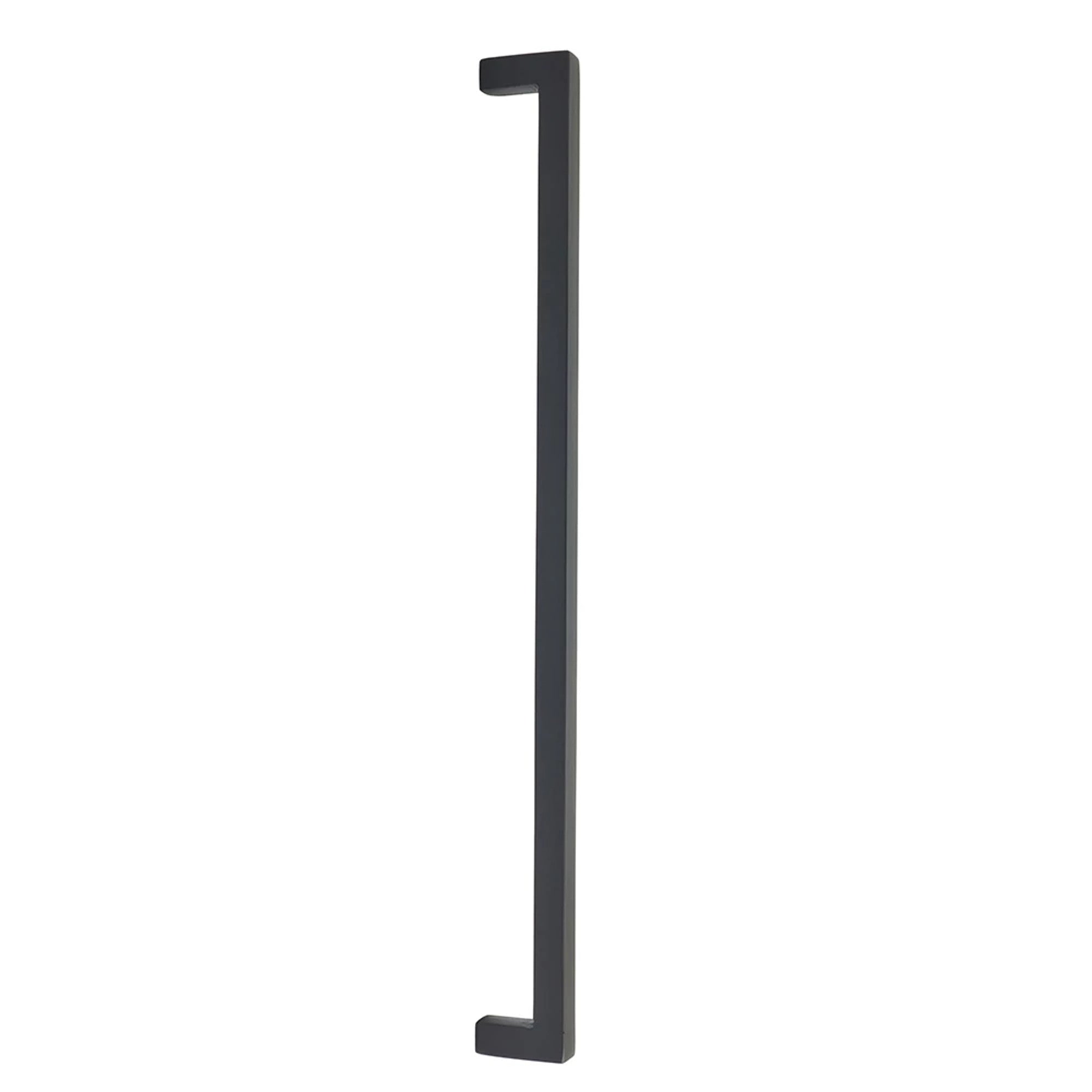 Emtek Rustic Modern 18" C-C Appliance Pull in Flat Black Bronze