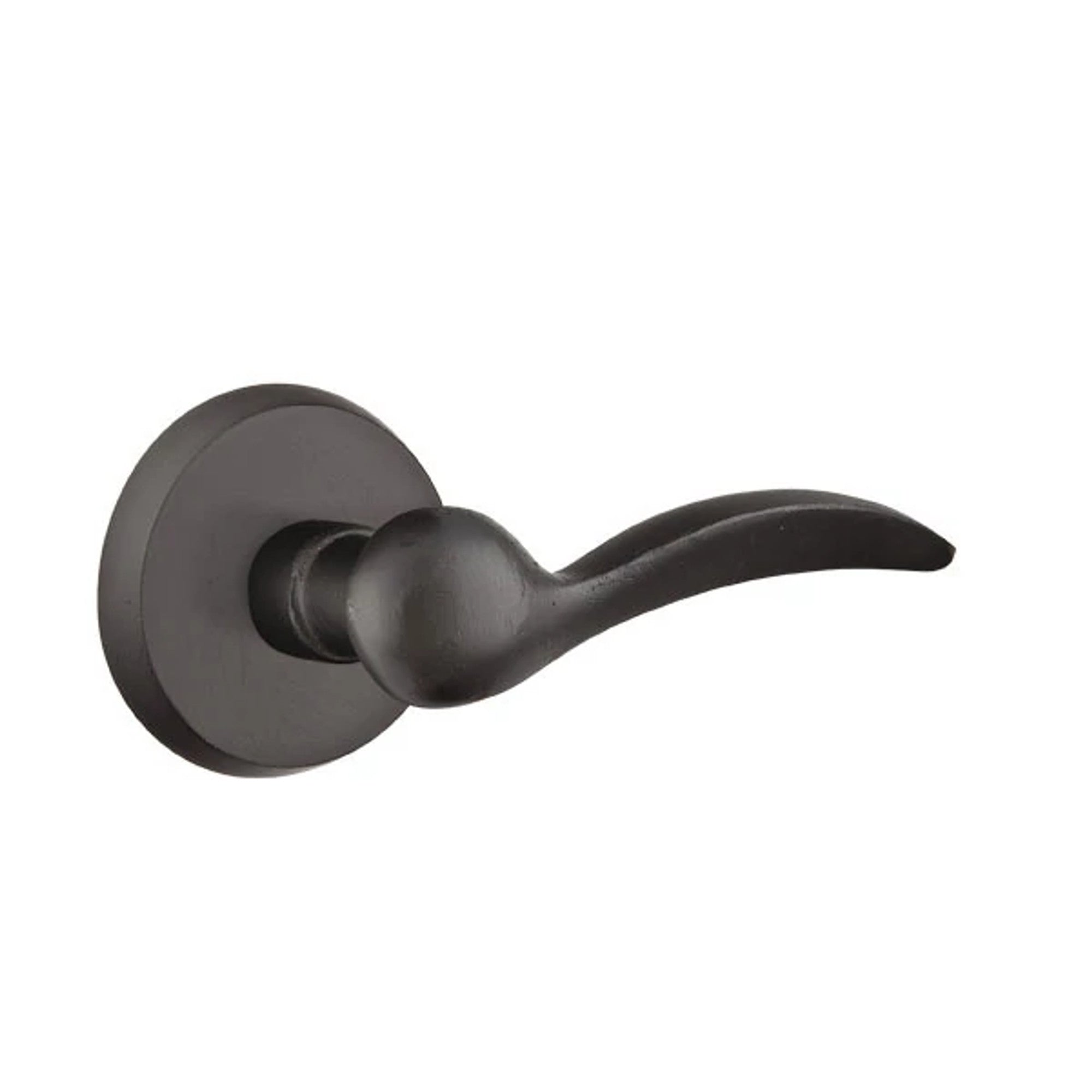 Emtek Durango Lever with #2 Rosette in Flat Black Bronze