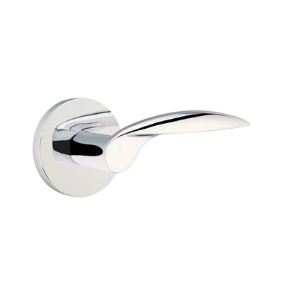 Emtek Mercury Lever with Disk Rosette in Polished Chrome