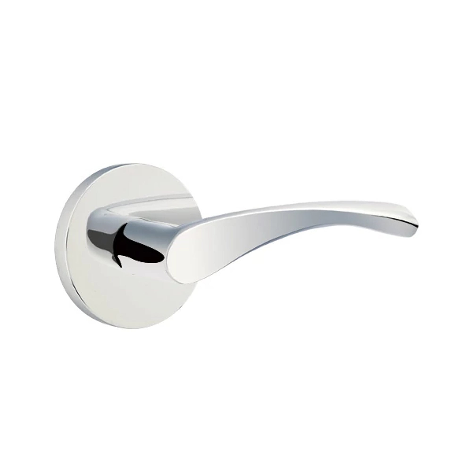 Emtek Triton Lever with Disk Rosette in Polished Chrome