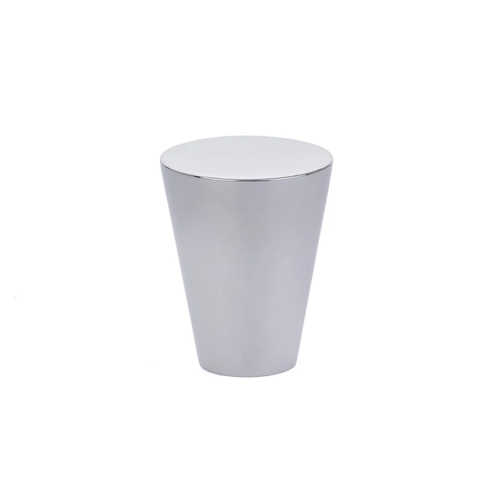 Emtek Cone 1-1/8" Knob in Polished Chrome