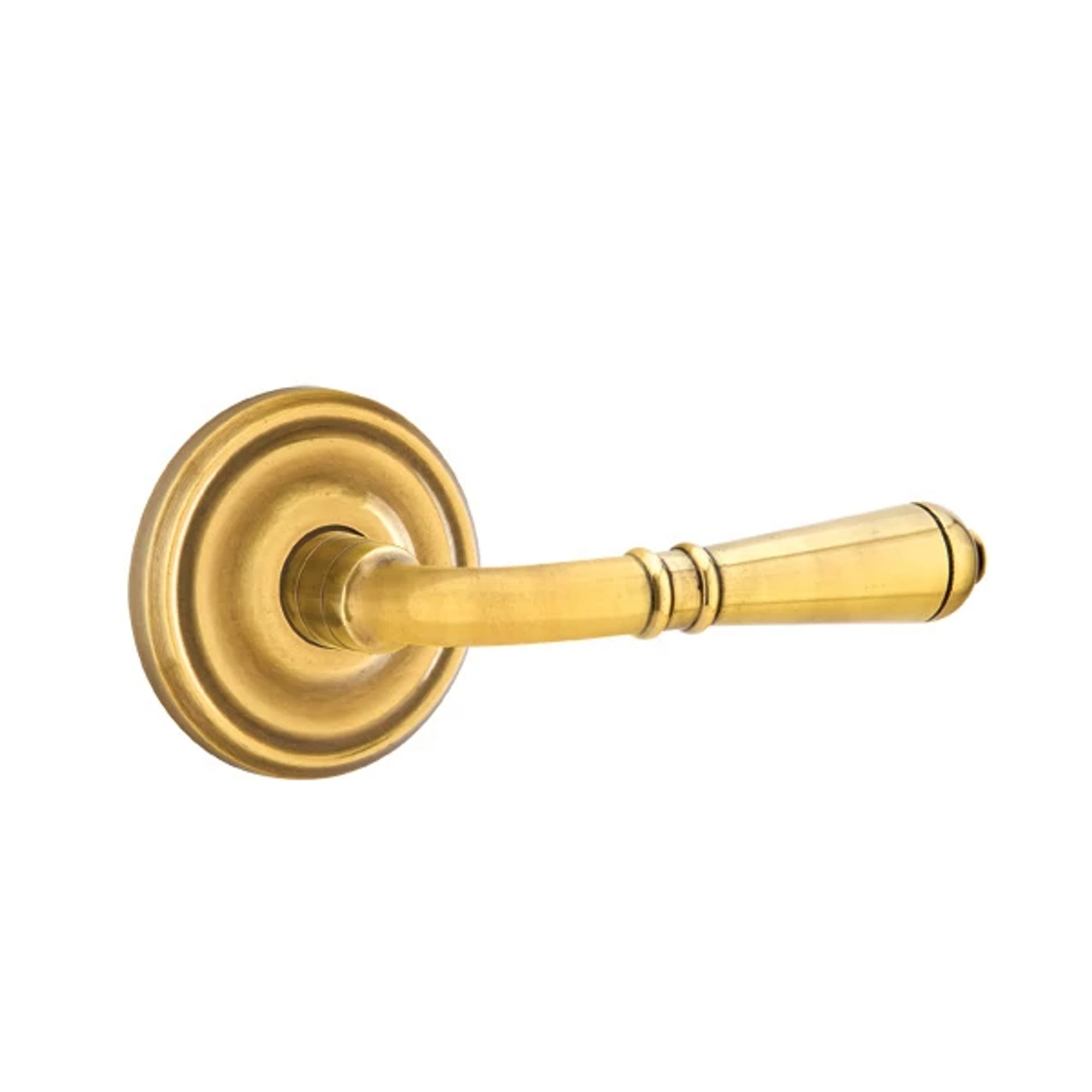 Emtek Turino Lever with Regular Rosette in French Antique