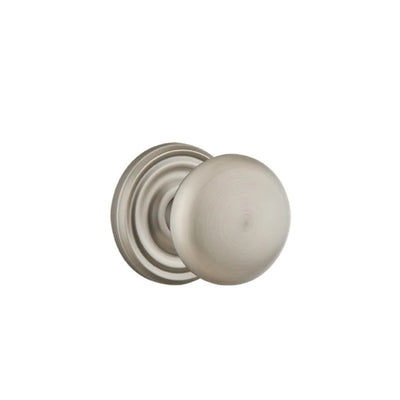 Emtek Providence Knob with Regular Rosette in Pewter