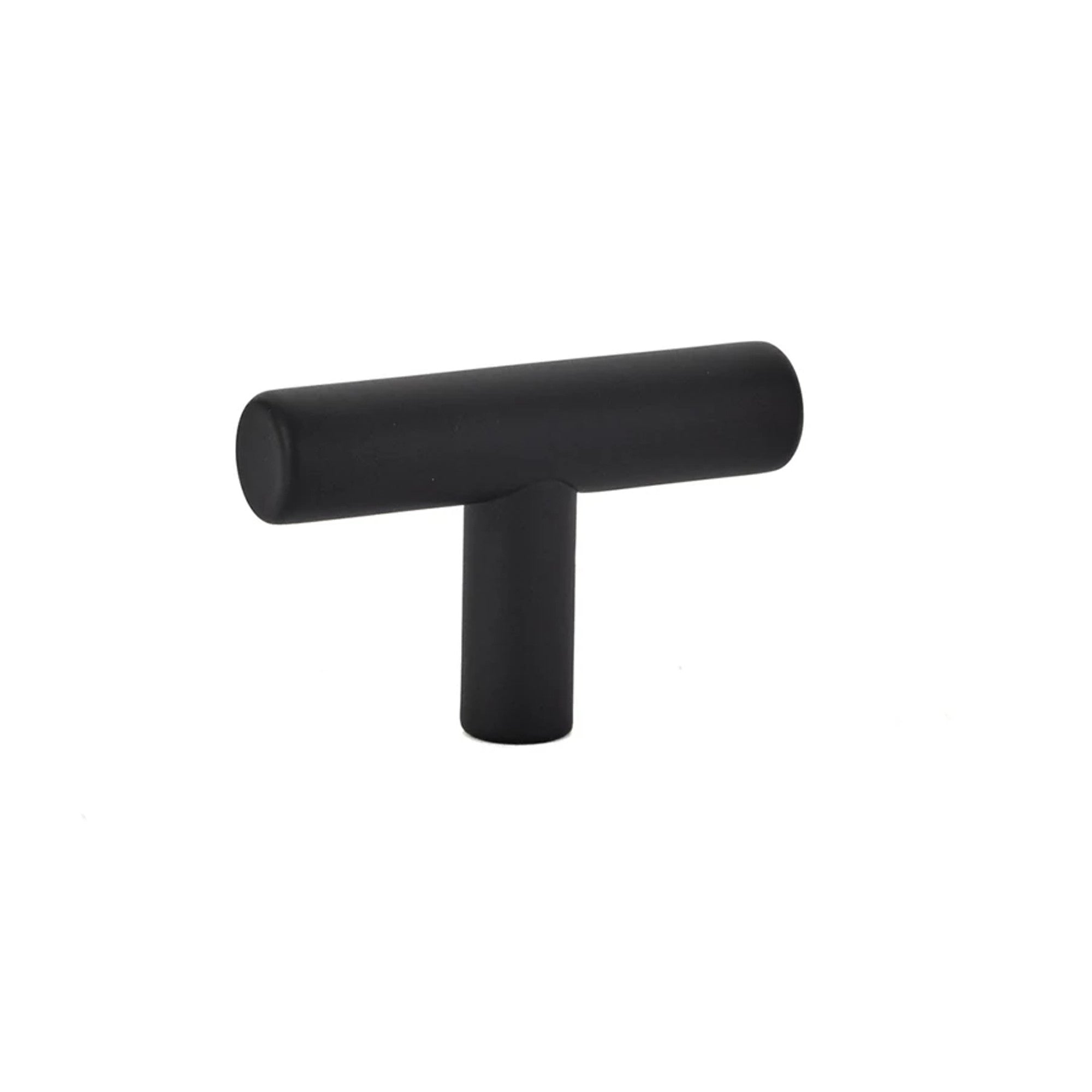 Emtek Bar 2" Knob in Flat Black