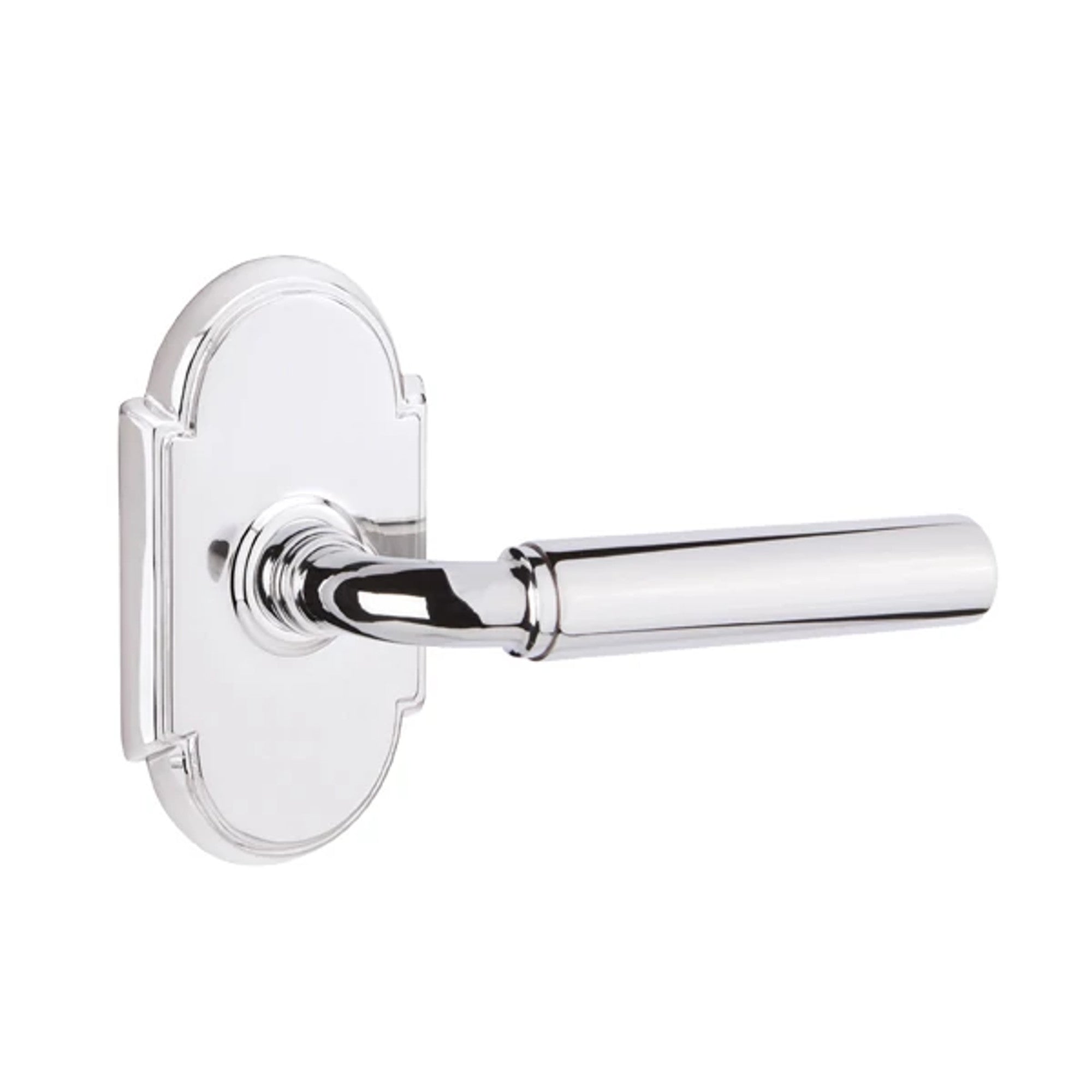 Emtek Manning Lever with #8 Rosette in Polished Chrome