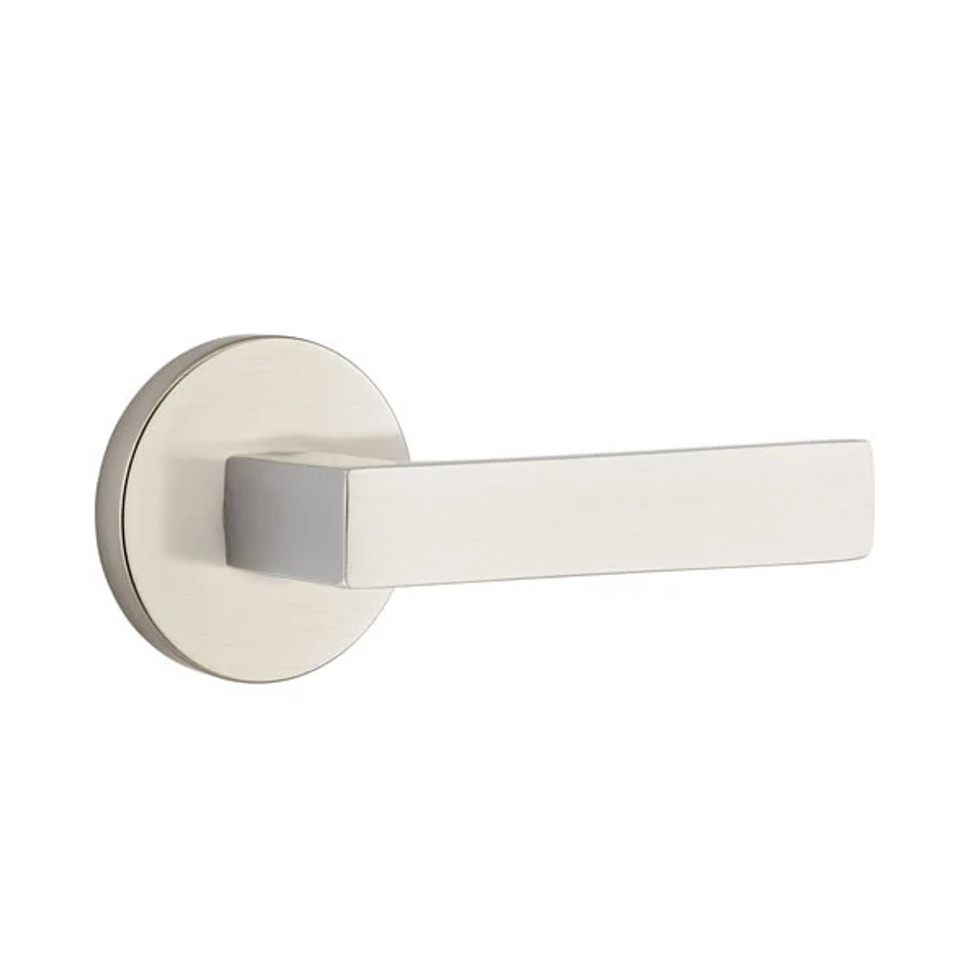Emtek Dumont Lever with Disk Rosette in Satin Nickel