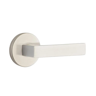 Emtek Dumont Lever with Disk Rosette in Satin Nickel