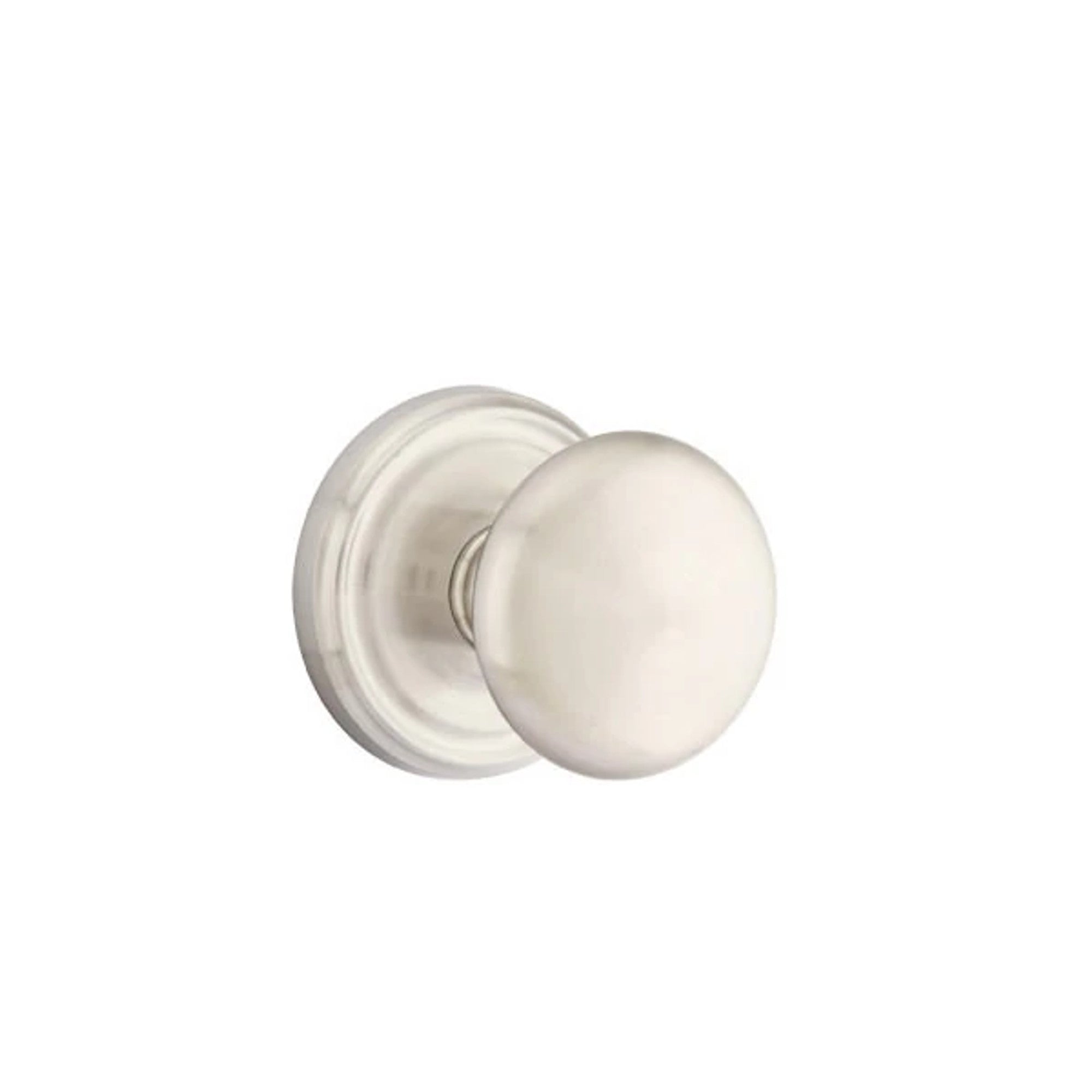 Emtek Providence Knob with Regular Rosette in Satin Nickel