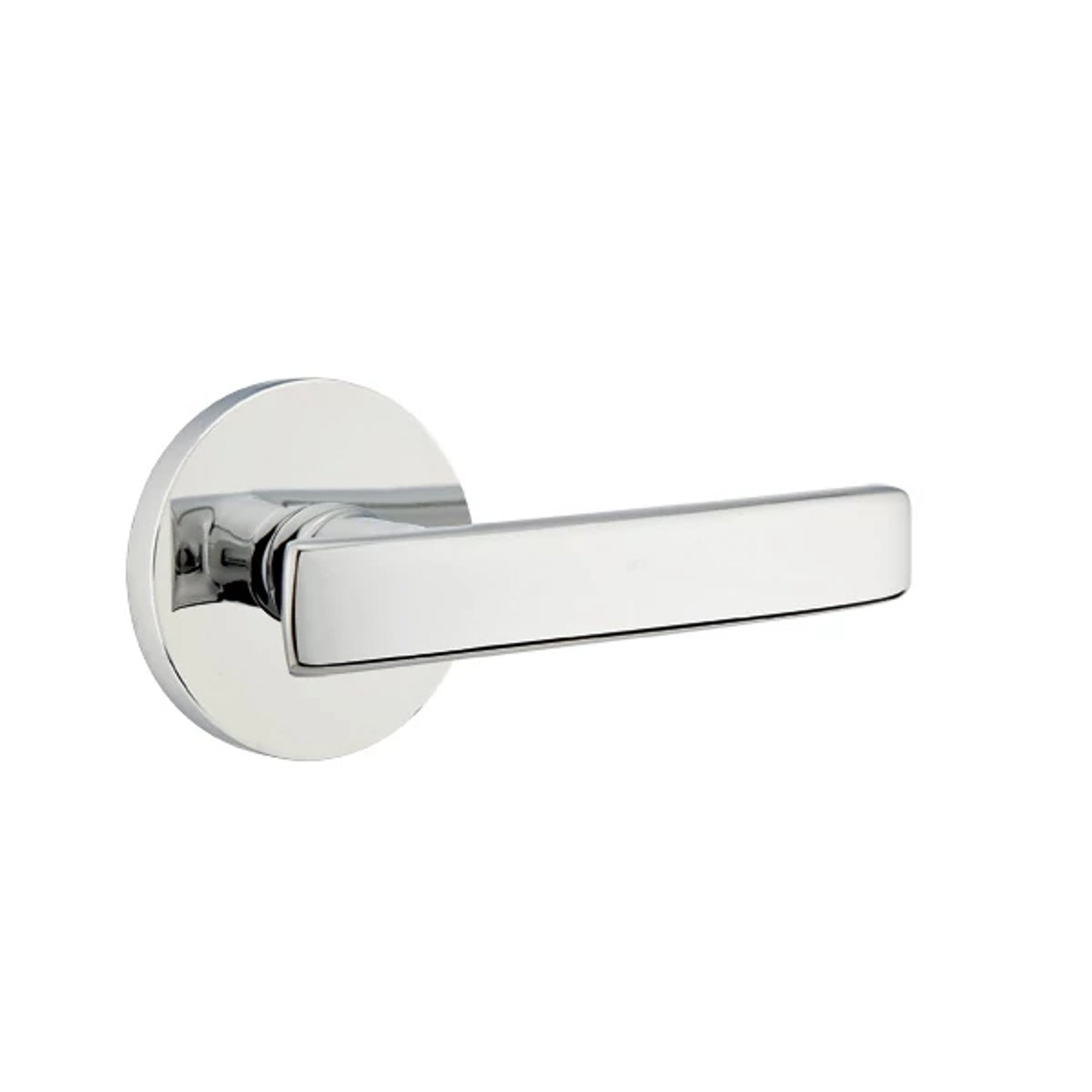 Emtek Geneva Lever with Disk Rosette in Polished Chrome