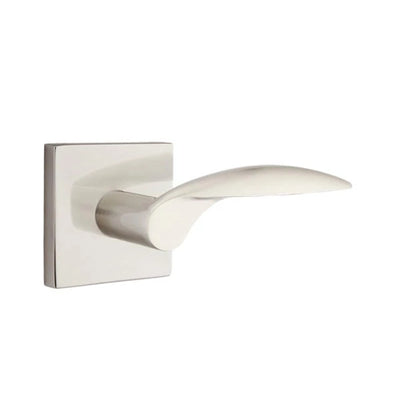 Emtek Mercury Lever with Square Rosette in Satin Nickel