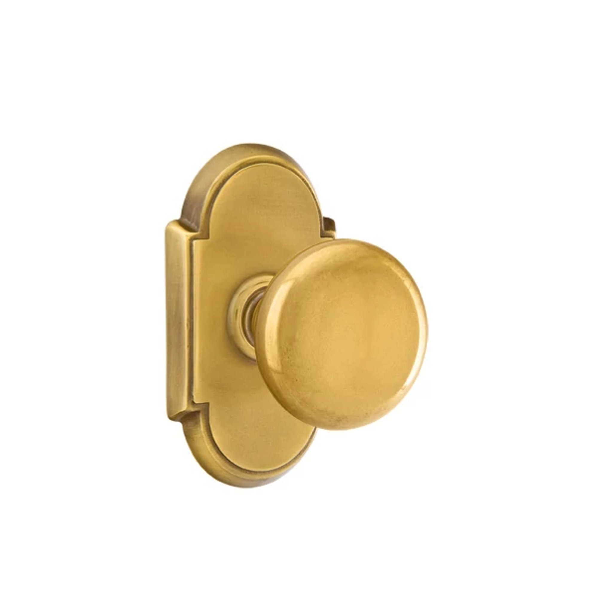 Emtek Providence Knob with #8 Rosette in French Antique