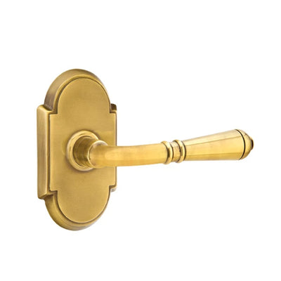 Emtek Turino Lever with #8 Rosette in French Antique