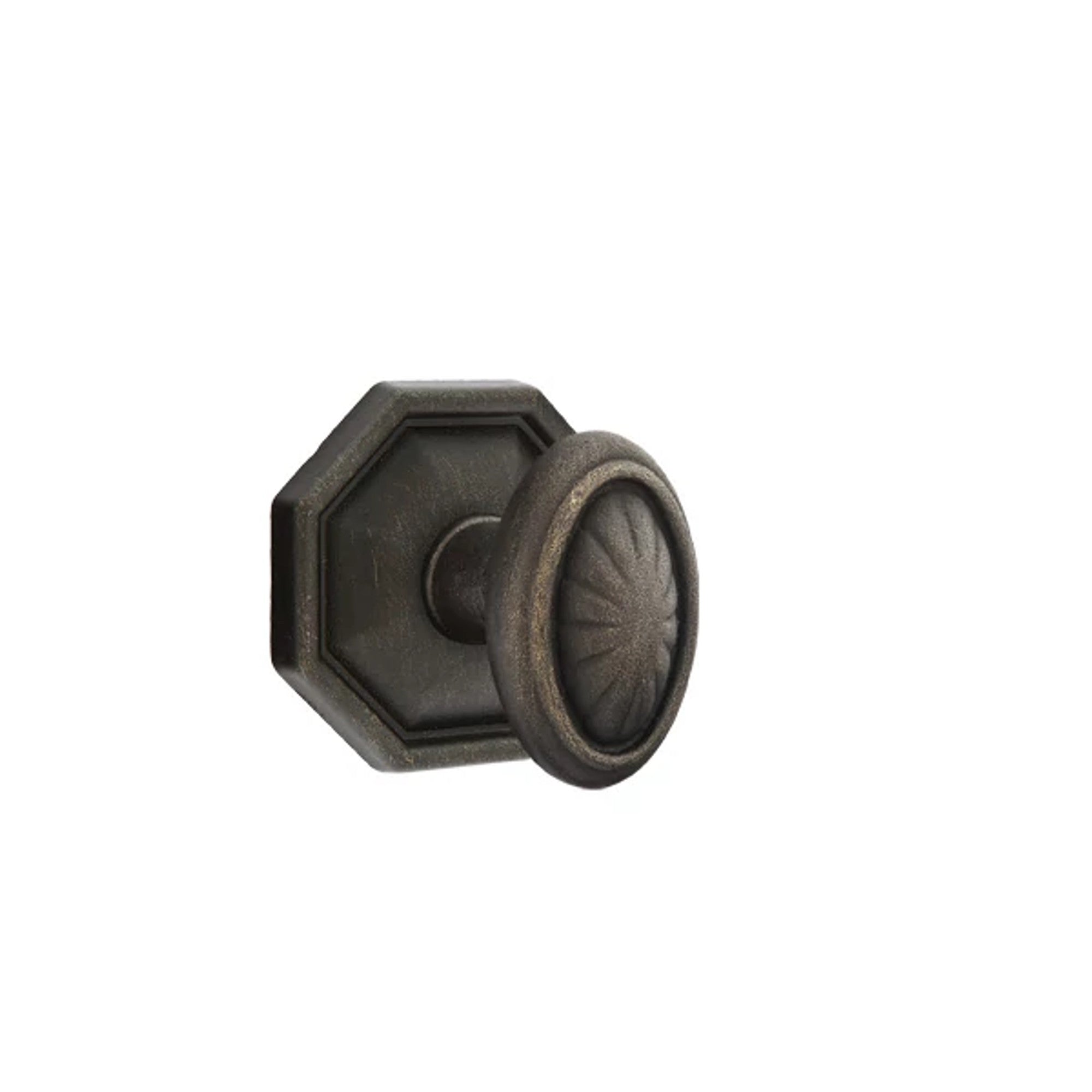 Emtek Parma Knob with #15 Rosette in Medium Bronze