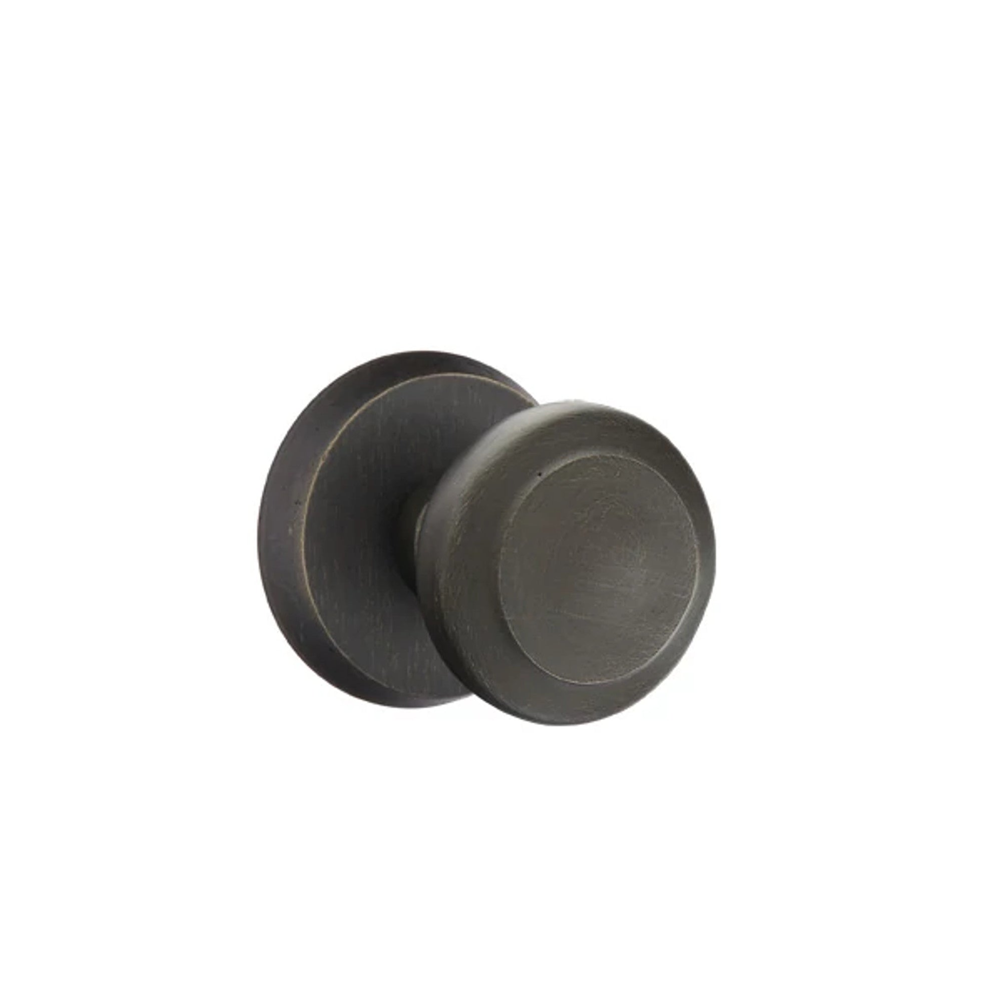 Emtek Butte Knob with #2 Rosette in Medium Bronze