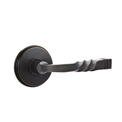 Emtek Santa Fe Lever with Watford Rosette in Oil Rubbed Bronze