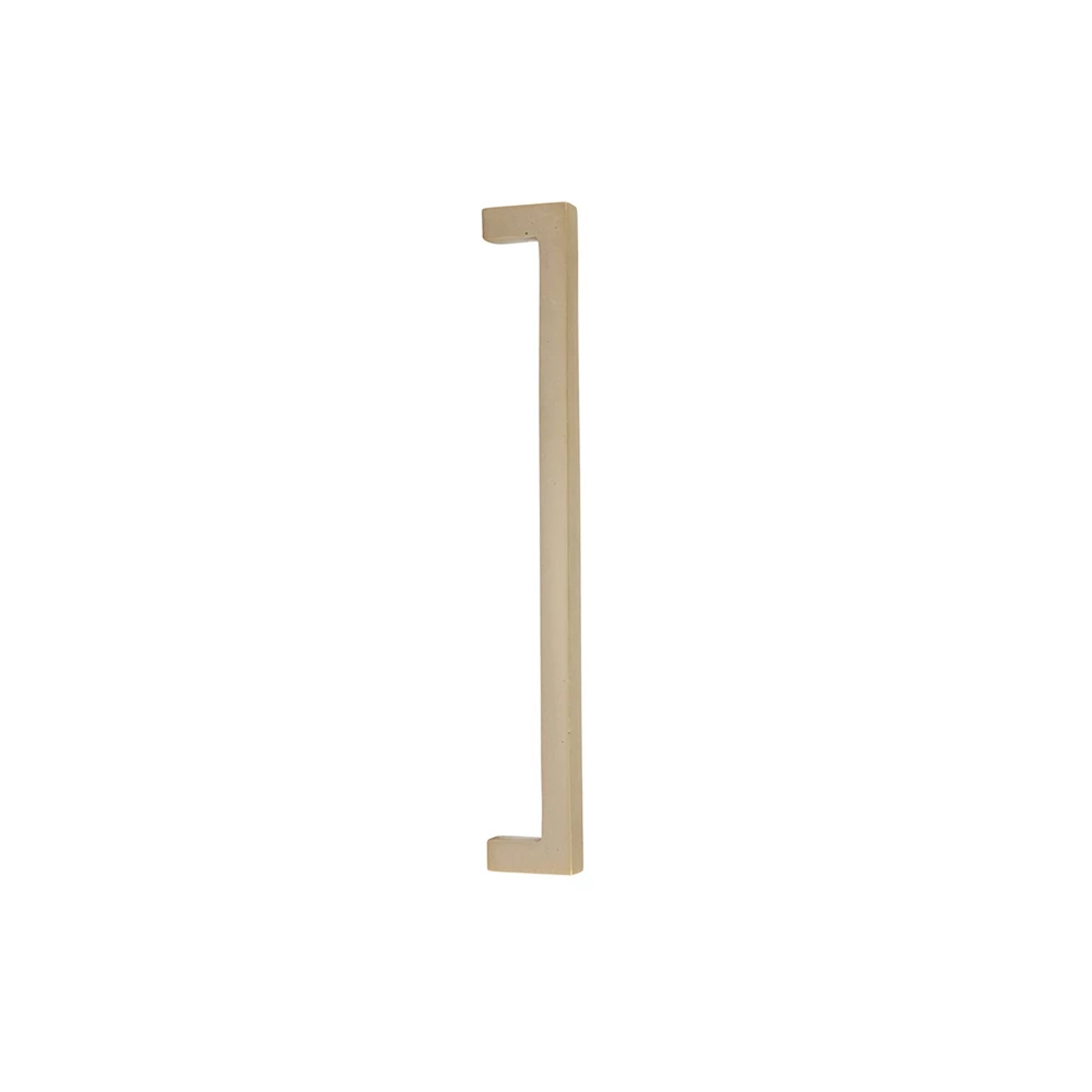 Emtek Rustic Modern 12" C-C Appliance Pull in Tumbled White Bronze