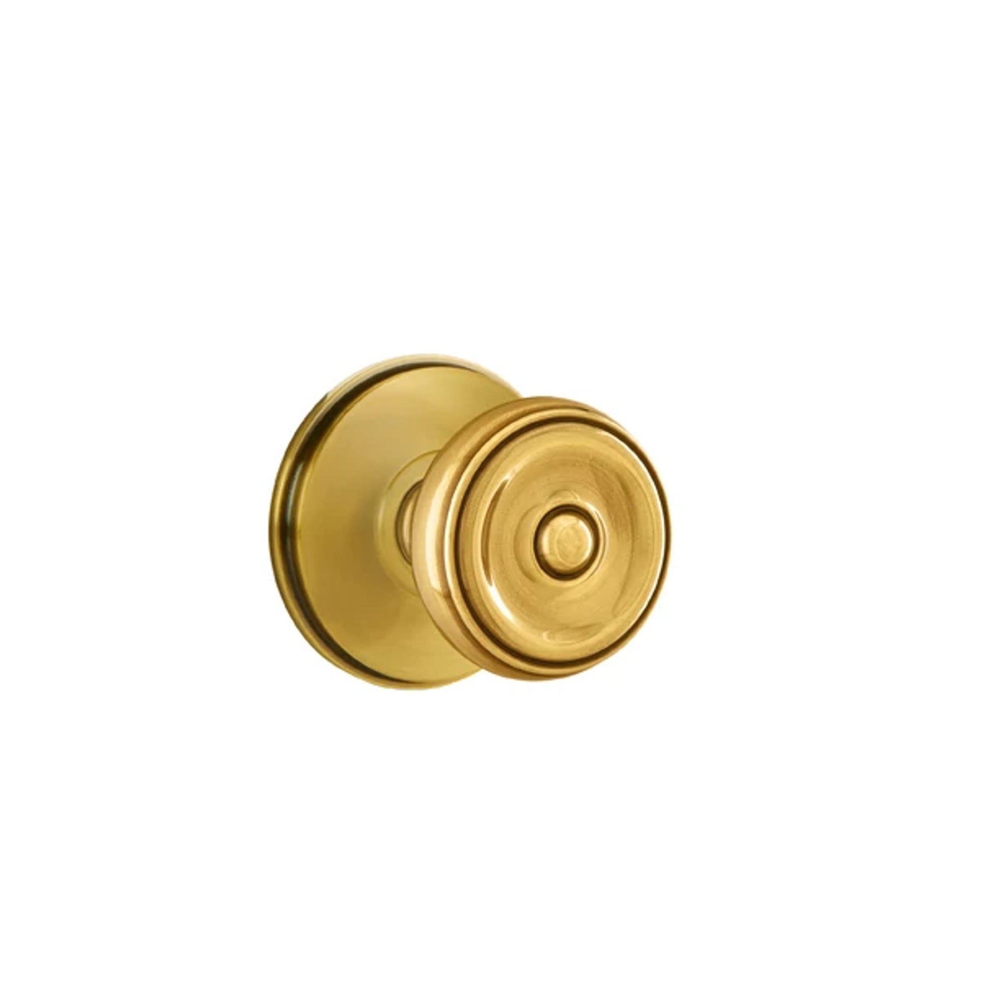 Emtek Waverly Knob with Watford Rosette in French Antique